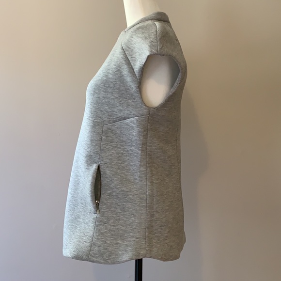 NWT Sculptured T-Shirt w/zip - Picture 3 of 4